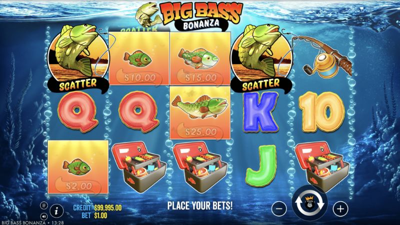 Bonificações e Recursos Especiais do Big Bass Bonanza